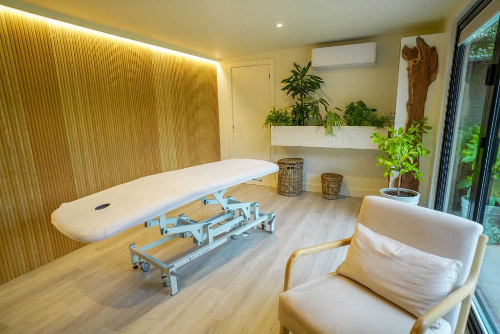 Sports therapy room